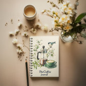 コーヒー豆の醸造者ブレンド方法コーヒージャーナル ノートブック