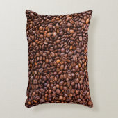 コーヒー豆の食感パターン アクセントクッション (正面(垂直))