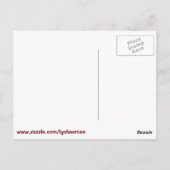 コーヒー豆はがき ポストカード (裏面)