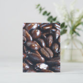 コーヒー豆はがき ポストカード (スタンド正面)