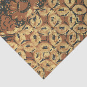 コーヒー豆ろうけつ染めアートパターンデザイン 薄葉紙 (詳細)