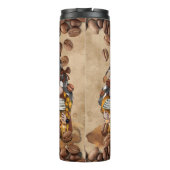 コーヒー豆を楽しむ可愛素朴い格言 タンブラー (裏面)