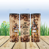 コーヒー豆を楽しむ可愛素朴い格言 タンブラー