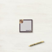 コーヒー豆アイコン ポストイット (デスク上)