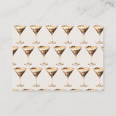 コーヒー豆エスプレッソ・マルティーニのシャワーの数 エンクロージャーカード (裏面)