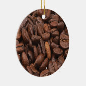 コーヒー豆オーナメント セラミックオーナメント (右)