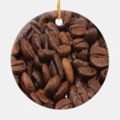 コーヒー豆オーナメント セラミックオーナメント (裏面)