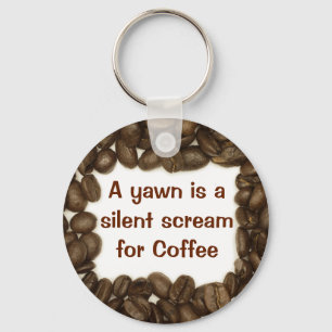 コーヒー豆キーチェーン キーホルダー