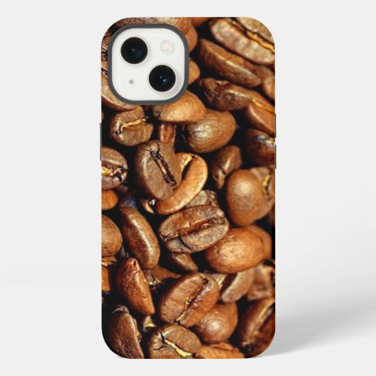 コーヒー豆ケース iPhoneケース (裏面)