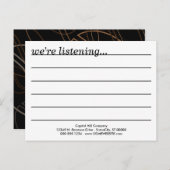 コーヒー豆コメぼやけントカード ポストカード (正面/裏面)