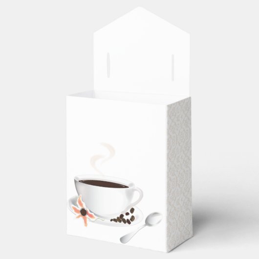 コーヒー豆コーヒーカップ結婚ありがとうございました フェイバーボックス (オープン)