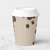 コーヒー豆コーヒー 紙コップ (右)
