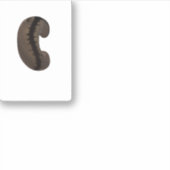 コーヒー豆シール シール (正面)