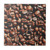 コーヒー豆セラミックタイル タイル (正面)