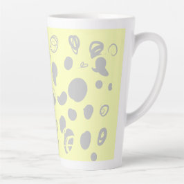 コーヒー豆デザイン カフェラテマグ