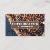 コーヒー豆バッグ 名刺 (正面)