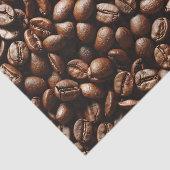 コーヒー豆パターンの切り離し 薄葉紙 (詳細)