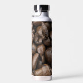 コーヒー豆パターン ウォーターボトル (右面)