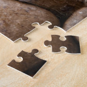 コーヒー豆パターン ジグソーパズル (側面)