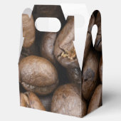 コーヒー豆パターン フェイバーボックス (オープン)