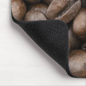 コーヒー豆パターン マウスパッド (コーナー)