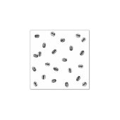 コーヒー豆パターン ラバースタンプ (インプリント)