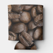 コーヒー豆パターン 缶クーラー (裏面)