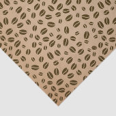 コーヒー豆パターン 薄葉紙 (詳細)