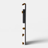 コーヒー豆パターン Case-Mate iPhoneケース (裏面 / 左)