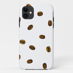 コーヒー豆パターン iPhone 11 ケース