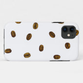 コーヒー豆パターン Case-Mate iPhoneケース (裏面(横))
