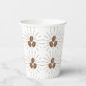 コーヒー豆パーティーカップ 紙コップ (左)