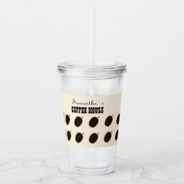 コーヒー豆ブランド ビジネスプロフェッショナル アクリルタンブラー