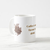 コーヒー豆マグカップ コーヒーマグカップ (正面左)