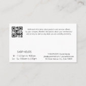 コーヒー豆マグロゴ | Barista 名刺 (裏面)