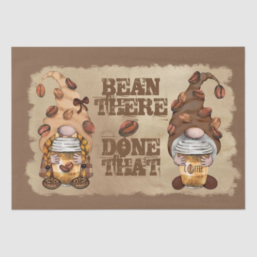 コーヒー豆ラテ格言の分離 薄葉紙 (正面)