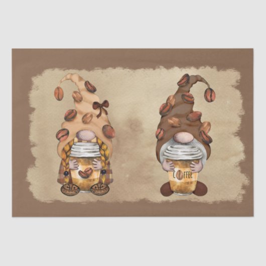 コーヒー豆ラテ格言の分離 薄葉紙 (正面)