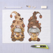 コーヒー豆ラテ格言の分離 薄葉紙 (クラフト)