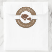 コーヒー豆ラベル ラウンドシール (バッグ)