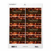 コーヒー豆レシピ/グッズのラベル ラベル (フルシート)