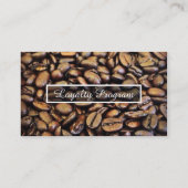 コーヒー豆ロイヤリティプログラム ロイヤリティカード (裏面)