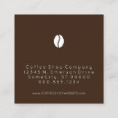 コーヒー豆ロイヤリティ ロイヤリティカード (裏面)