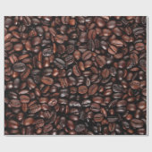 コーヒー豆包装紙 ラッピングペーパー (フラット)
