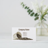 コーヒー豆名刺 名刺 (スタンド正面)