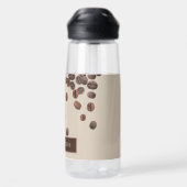 コーヒー豆名前をカスタムする ウォーターボトル (背面)
