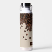 コーヒー豆名前をカスタムする ウォーターボトル (正面)