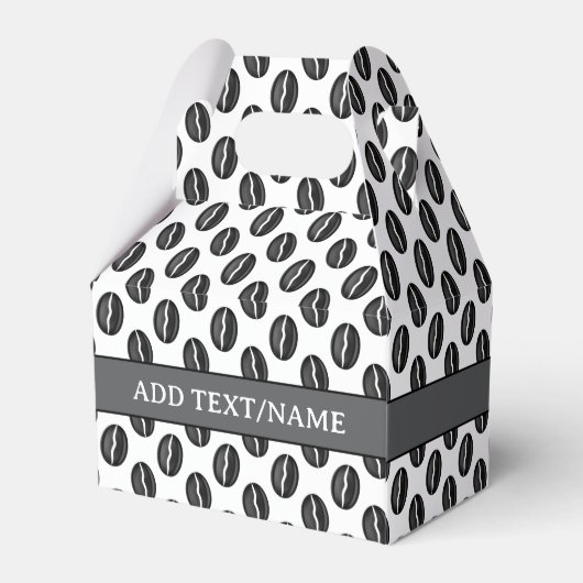 コーヒー豆名前をカスタムする フェイバーボックス (裏面サイド)