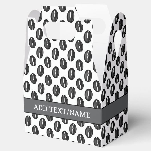 コーヒー豆名前をカスタムする フェイバーボックス (オープン)