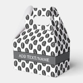 コーヒー豆名前をカスタムする フェイバーボックス (正面サイド)