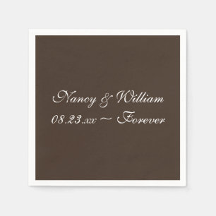 コーヒー豆最高の色デザインナプキン スタンダードカクテルナプキン